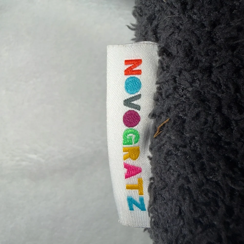 Novogratz Ghost Down Sherpa Pillow - Grey White